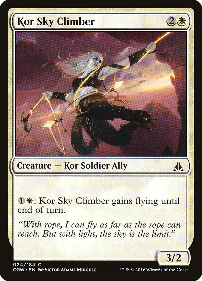 Kor Sky Climber [Oath of the Gatewatch] | Webway Games