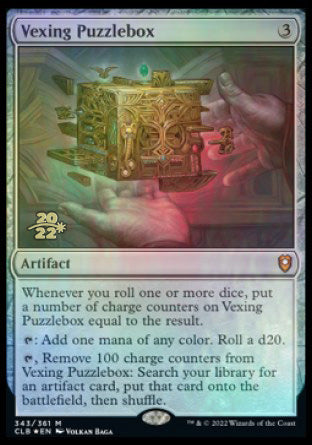 Vexing Puzzlebox [Commander Legends: Battle for Baldur's Gate Prerelease Promos] | Webway Games