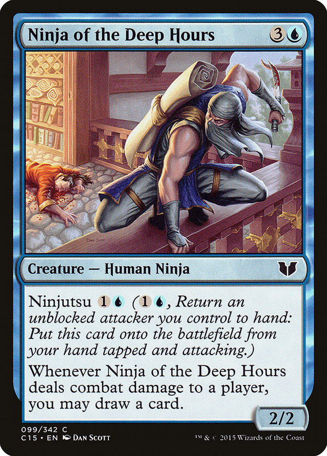Ninja of the Deep Hours [Commander 2015] | Webway Games