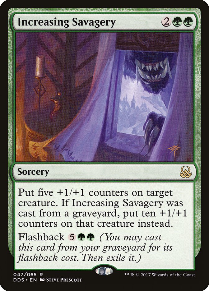 Increasing Savagery [Duel Decks: Mind vs. Might] | Webway Games