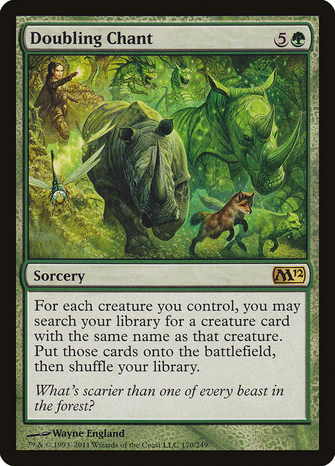 Doubling Chant [Magic 2012] | Webway Games