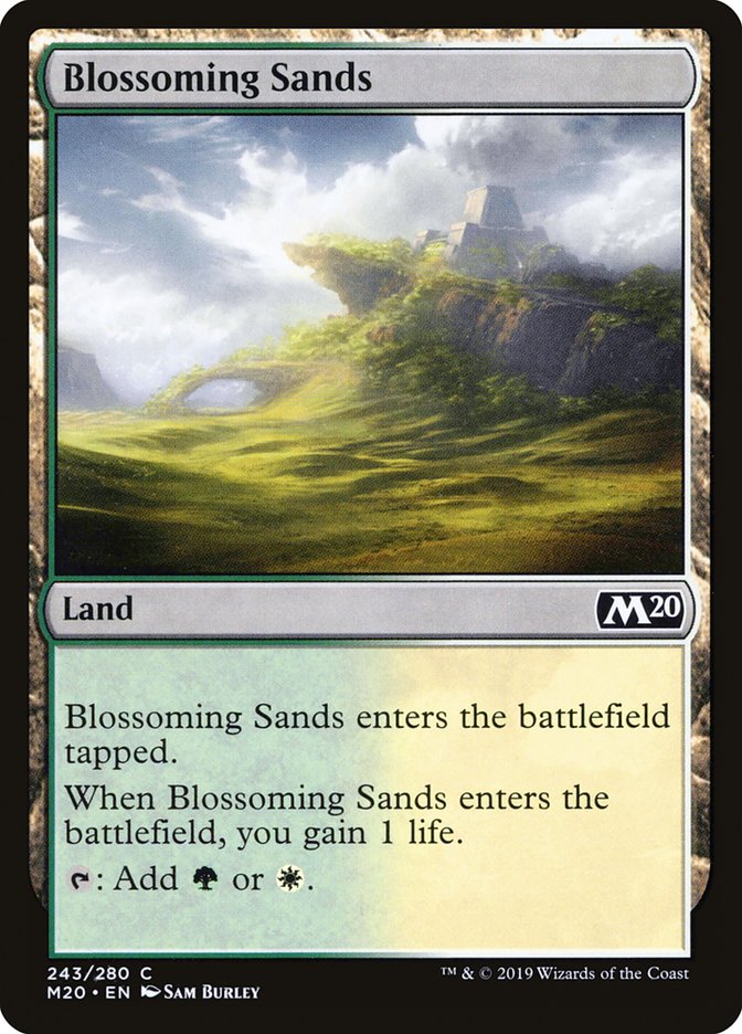 Blossoming Sands [Core Set 2020] | Webway Games