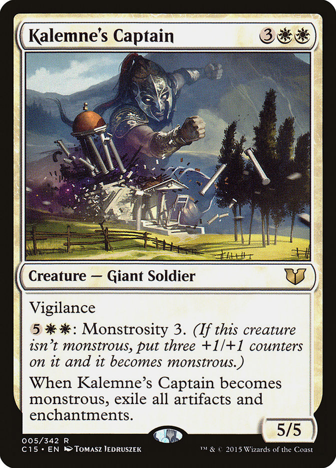 Kalemne's Captain [Commander 2015] | Webway Games