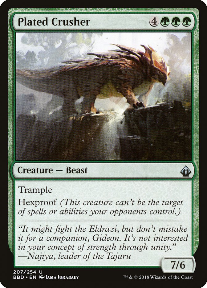 Plated Crusher [Battlebond] | Webway Games