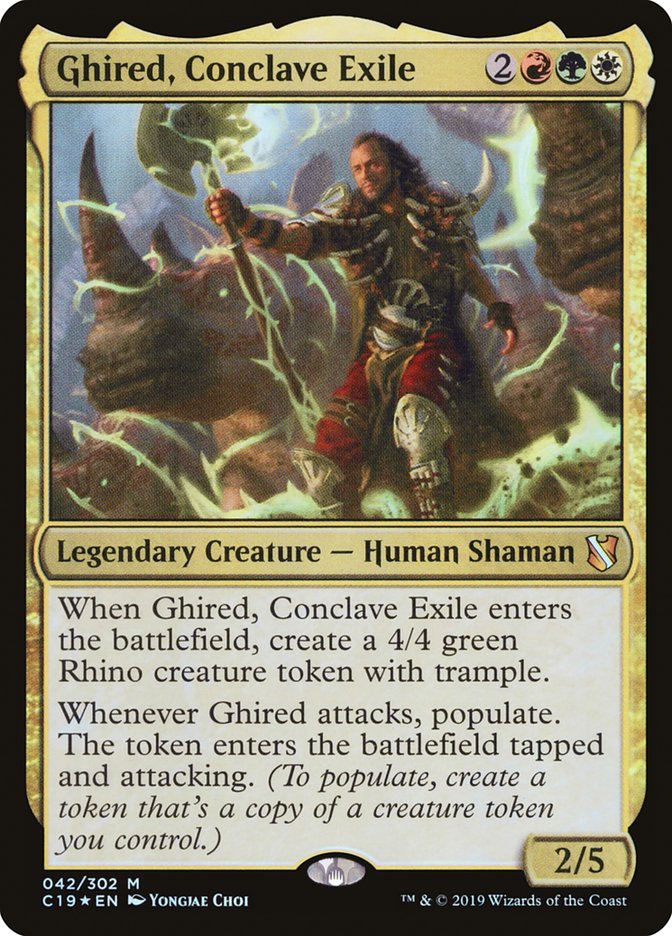 Ghired, Conclave Exile [Commander 2019] | Webway Games