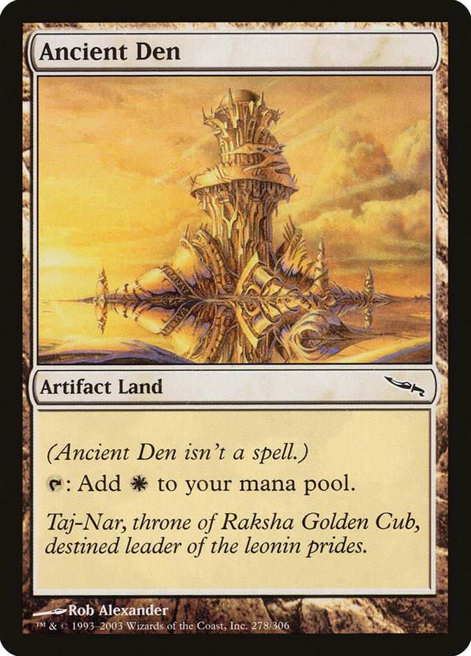 Ancient Den [Mirrodin] | Webway Games