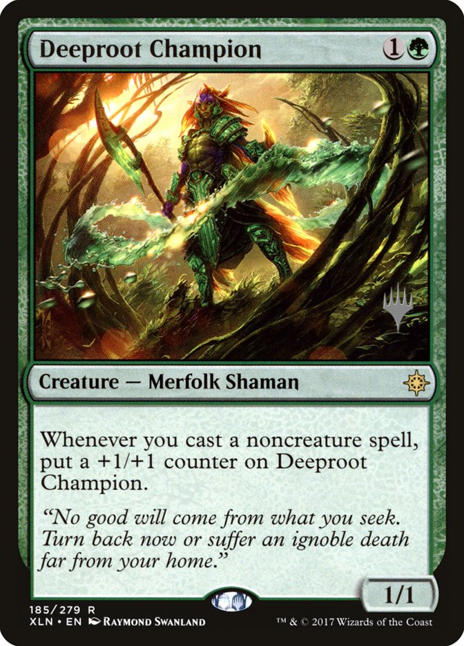 Deeproot Champion (Promo Pack) [Ixalan Promos] | Webway Games