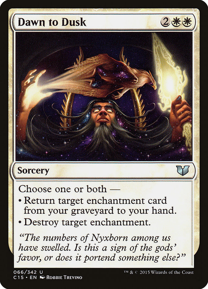 Dawn to Dusk [Commander 2015] | Webway Games