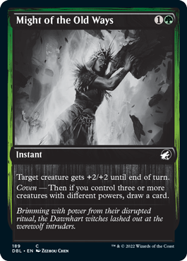 Might of the Old Ways [Innistrad: Double Feature] | Webway Games