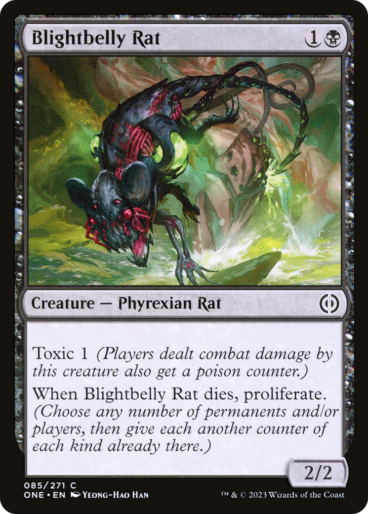 Blightbelly Rat [Phyrexia: All Will Be One] | Webway Games