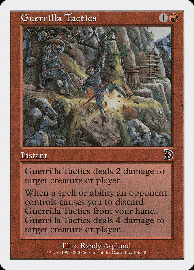 Guerrilla Tactics (Falling) [Deckmasters] | Webway Games