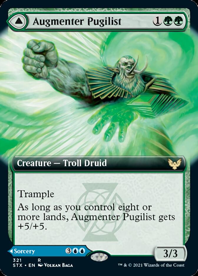 Augmenter Pugilist // Echoing Equation (Extended) [Strixhaven: School of Mages] | Webway Games