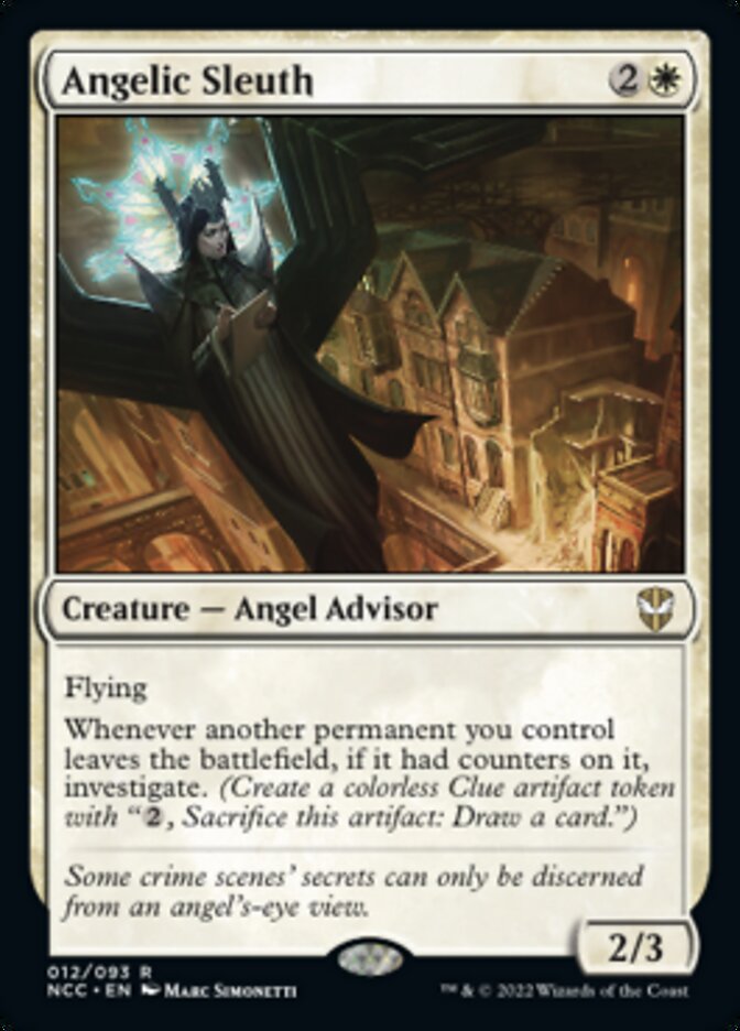 Angelic Sleuth [Streets of New Capenna Commander] | Webway Games