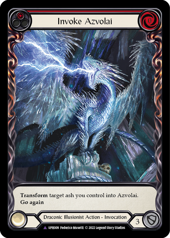 Invoke Azvolai // Azvolai (Marvel) [UPR009] (Uprising)  Cold Foil | Webway Games