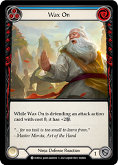 Wax On (Blue) [EVR052] (Everfest)  1st Edition Normal | Webway Games