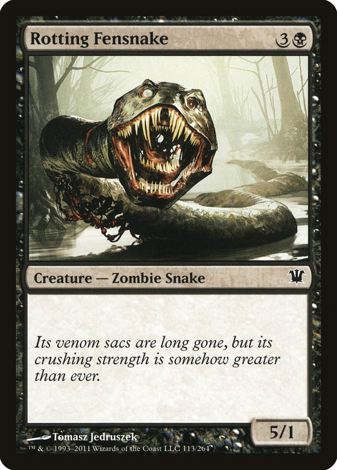 Rotting Fensnake [Innistrad] | Webway Games