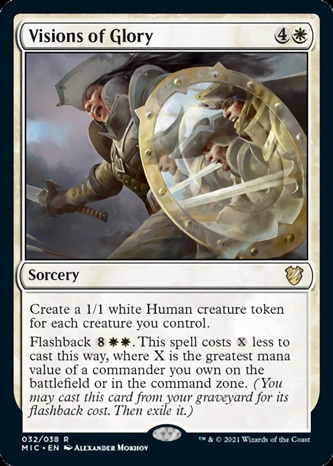 Visions of Glory [Innistrad: Midnight Hunt Commander] | Webway Games