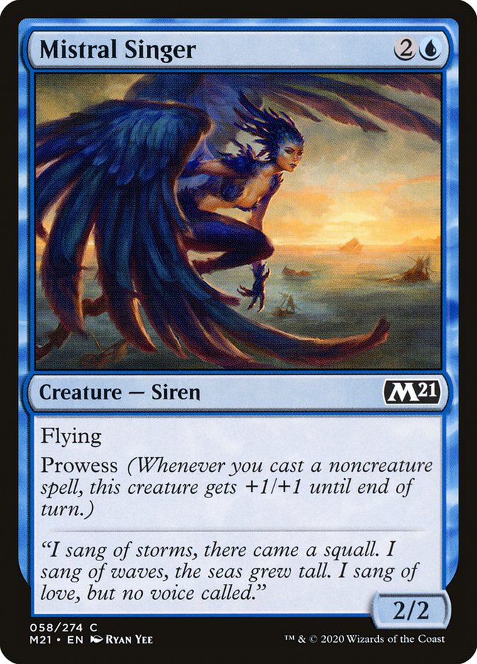 Mistral Singer [Core Set 2021] | Webway Games