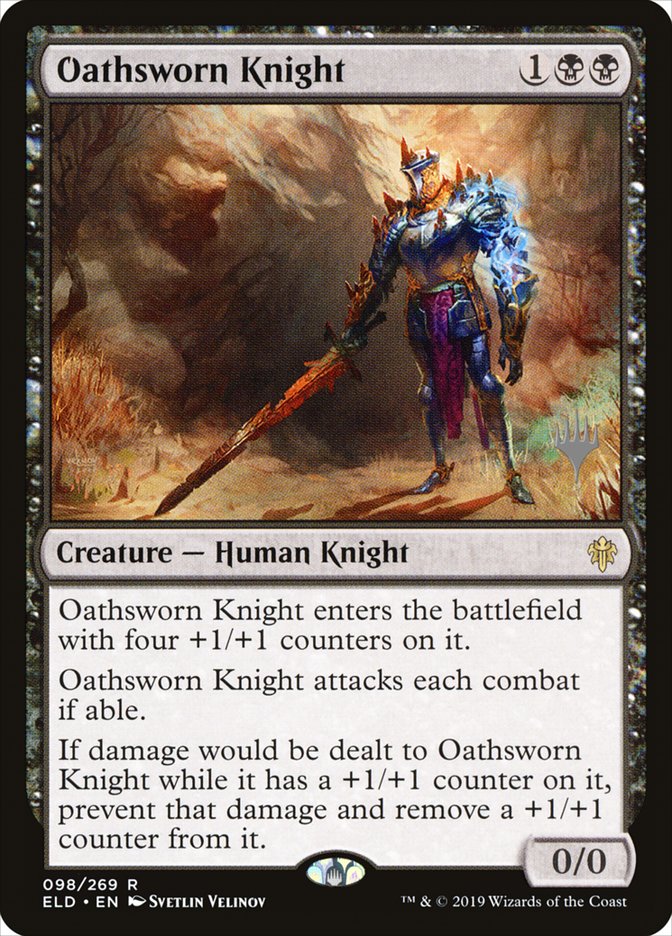 Oathsworn Knight (Promo Pack) [Throne of Eldraine Promos] | Webway Games