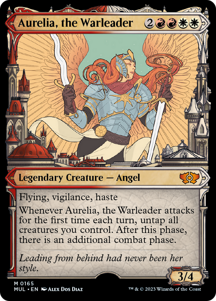 Aurelia, the Warleader (Halo Foil) [Multiverse Legends] | Webway Games