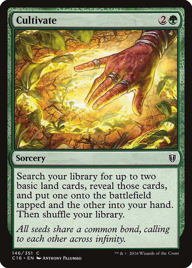 Cultivate [Commander 2016] | Webway Games