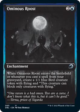 Ominous Roost [Innistrad: Double Feature] | Webway Games