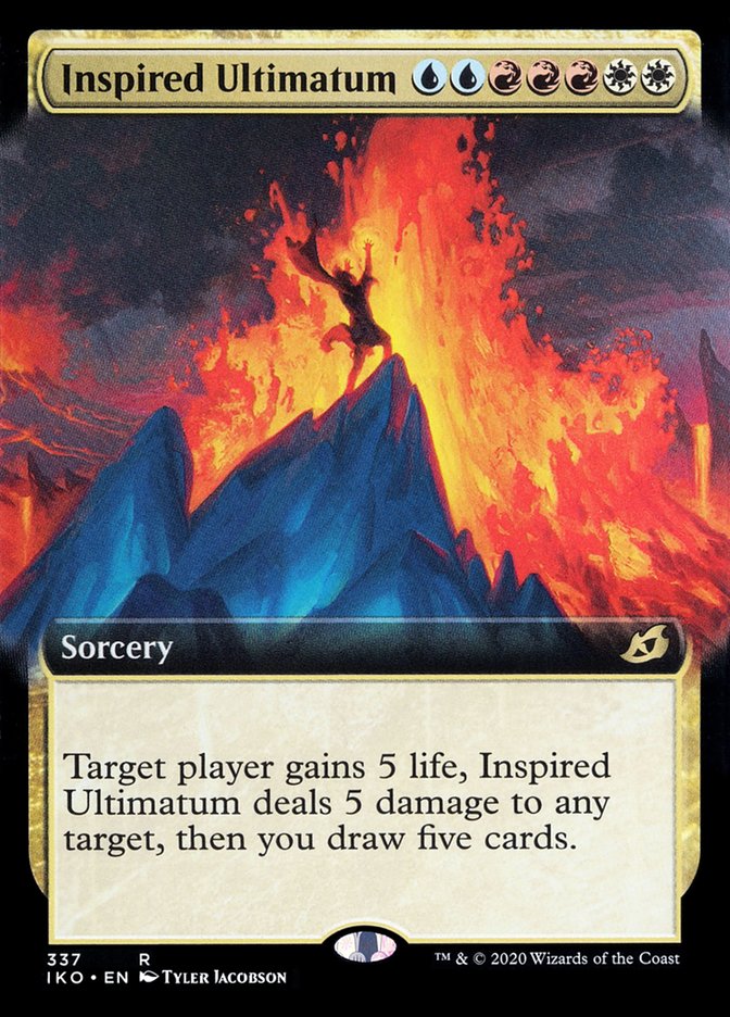 Inspired Ultimatum (Extended Art) [Ikoria: Lair of Behemoths] | Webway Games