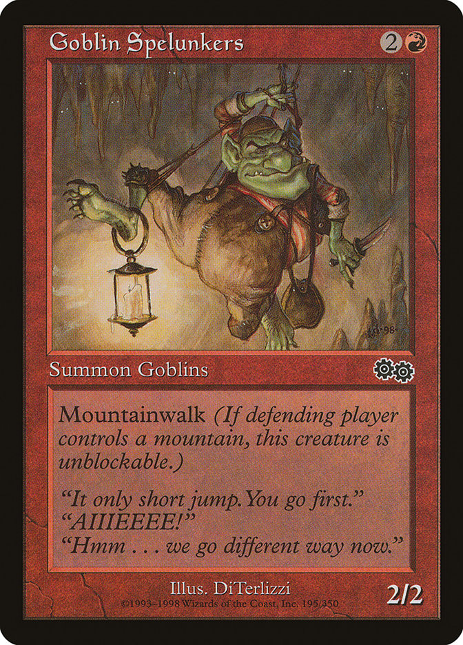 Goblin Spelunkers [Urza's Saga] | Webway Games