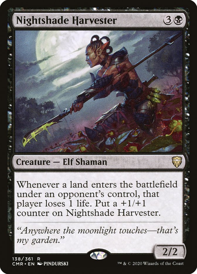 Nightshade Harvester [Commander Legends] | Webway Games