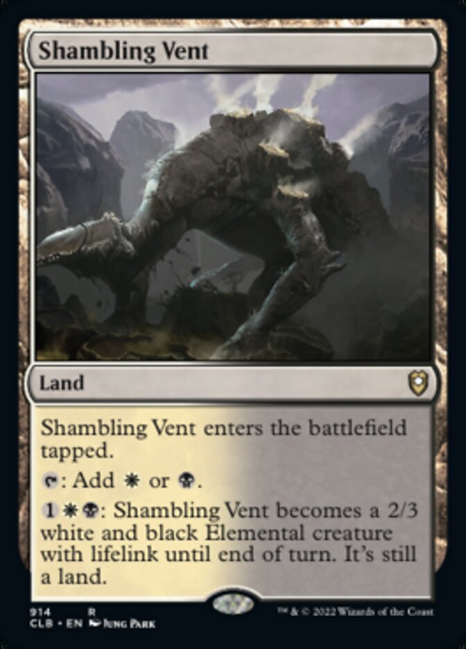 Shambling Vent [Commander Legends: Battle for Baldur's Gate] | Webway Games