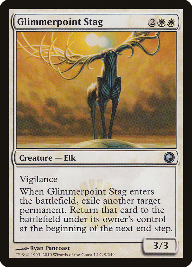 Glimmerpoint Stag [Scars of Mirrodin] | Webway Games