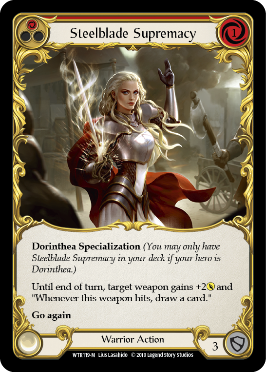Steelblade Supremacy [WTR119-M] Alpha Print Normal | Webway Games