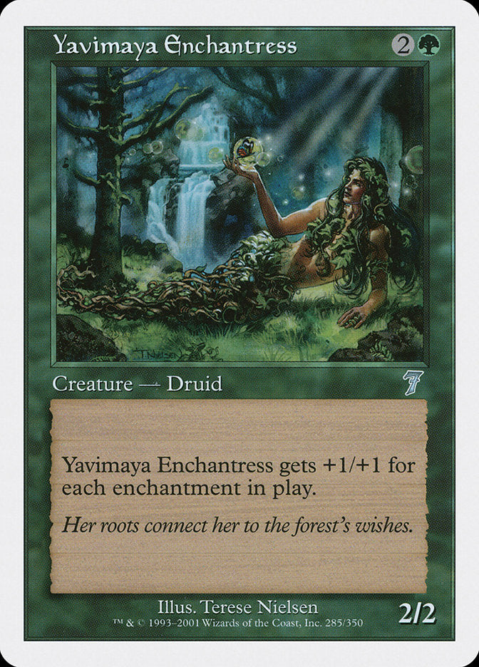Yavimaya Enchantress [Seventh Edition] | Webway Games
