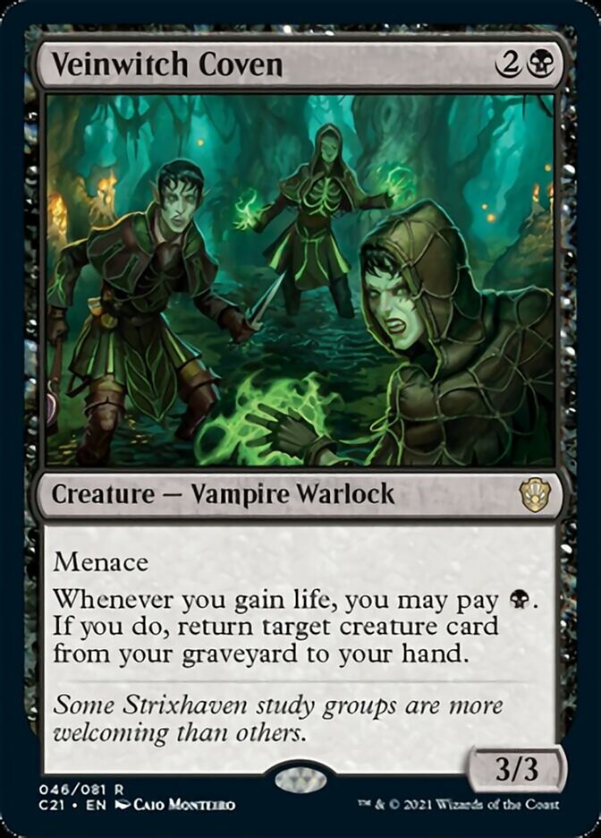 Veinwitch Coven [Commander 2021] | Webway Games