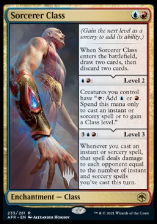 Sorcerer Class (Promo Pack) [Dungeons & Dragons: Adventures in the Forgotten Realms Promos] | Webway Games
