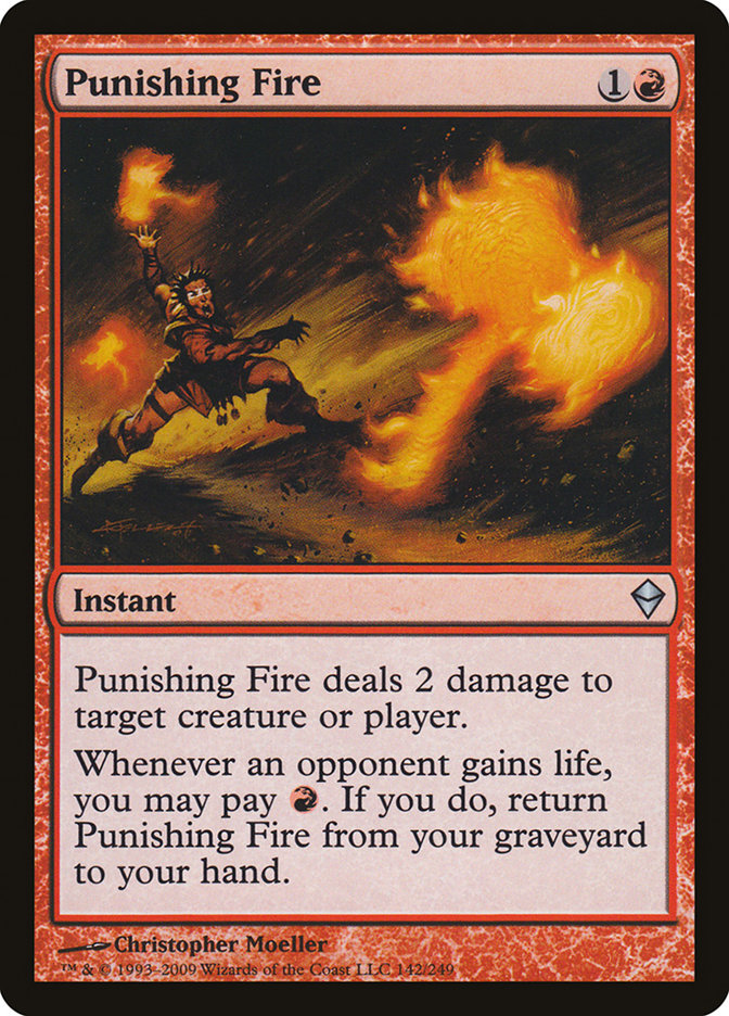 Punishing Fire [Zendikar] | Webway Games