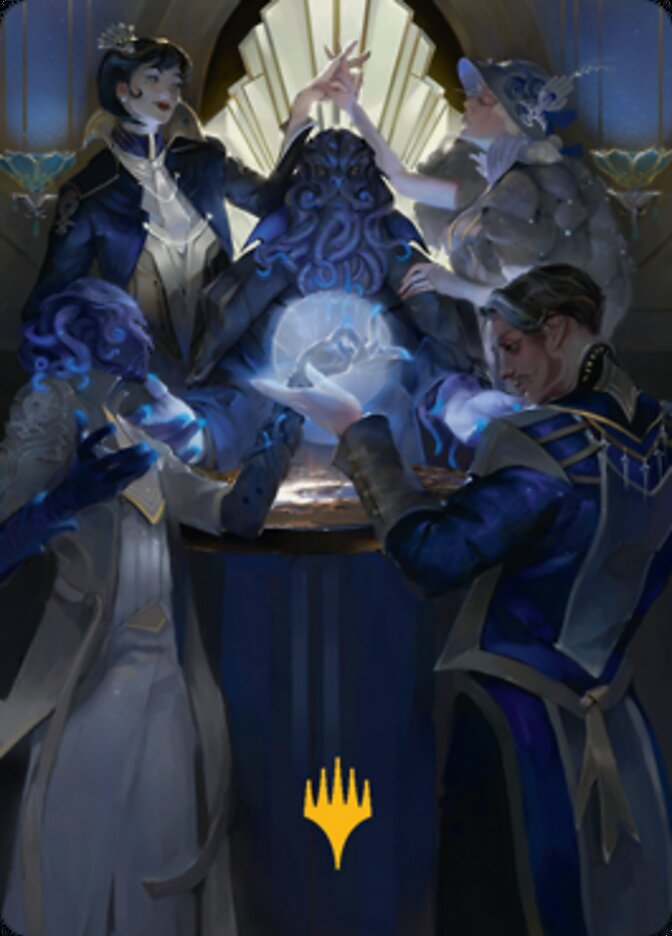 Obscura Ascendancy Art Card (Gold-Stamped Signature) [Streets of New Capenna Art Series] | Webway Games