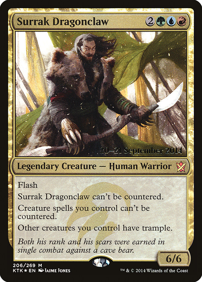 Surrak Dragonclaw  (Prerelease) [Khans of Tarkir Prerelease Promos] | Webway Games