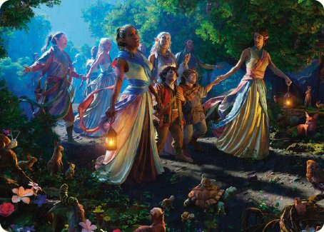 Realm Seekers Art Card [The Lord of the Rings: Tales of Middle-earth Art Series] | Webway Games