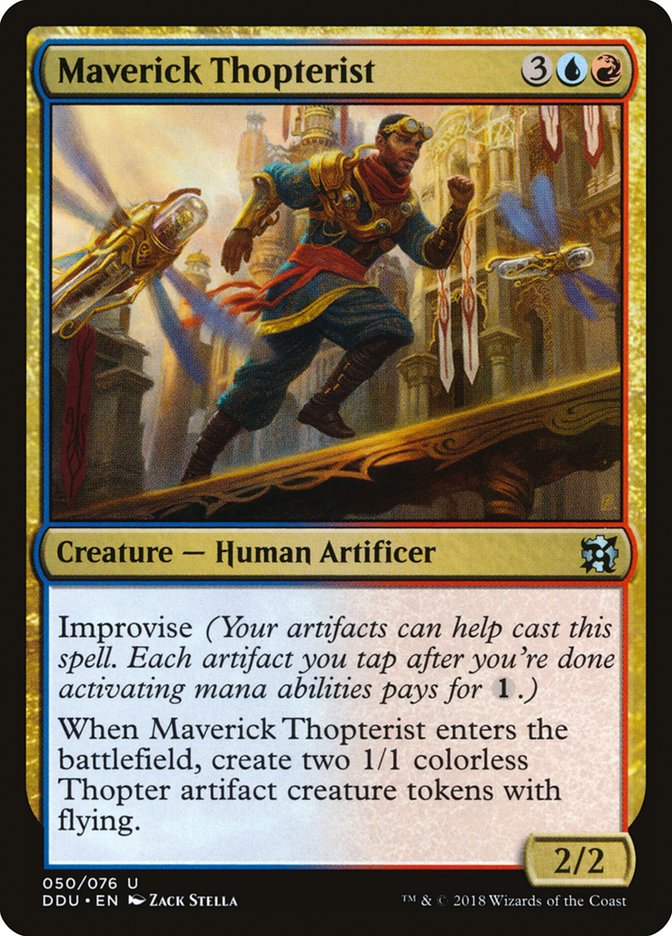 Maverick Thopterist [Duel Decks: Elves vs. Inventors] | Webway Games