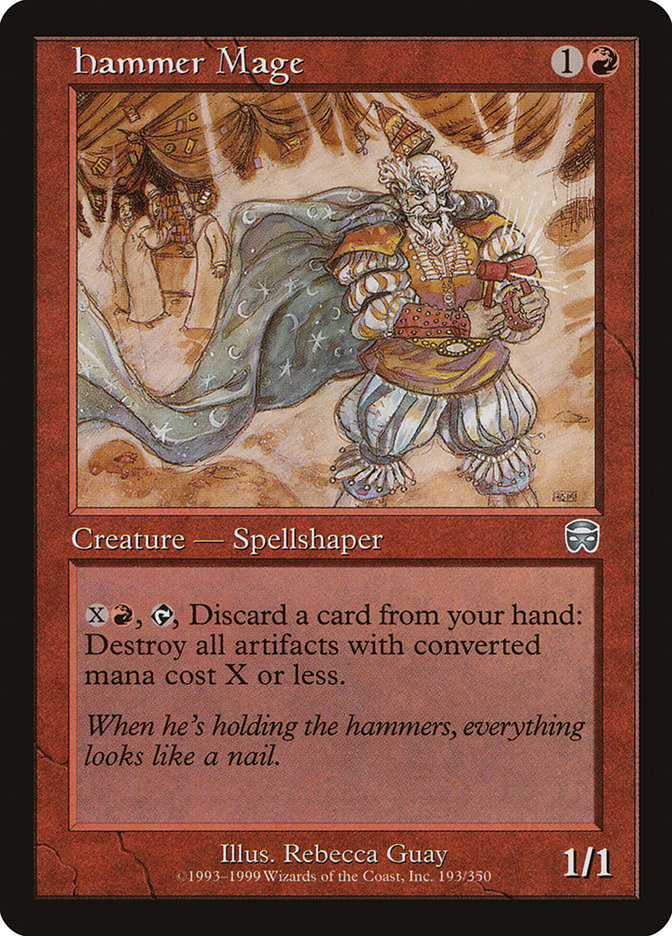 Hammer Mage [Mercadian Masques] | Webway Games