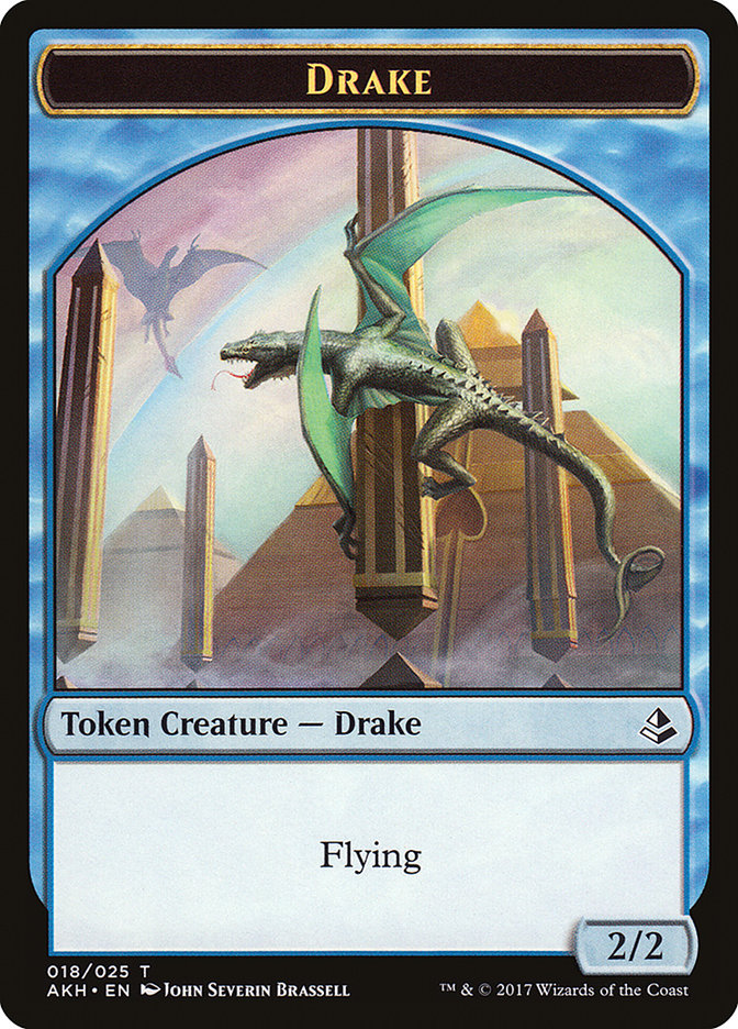 Drake [Amonkhet Tokens] | Webway Games