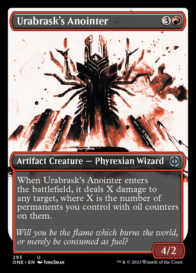 Urabrask's Anointer (Showcase Ichor) [Phyrexia: All Will Be One] | Webway Games