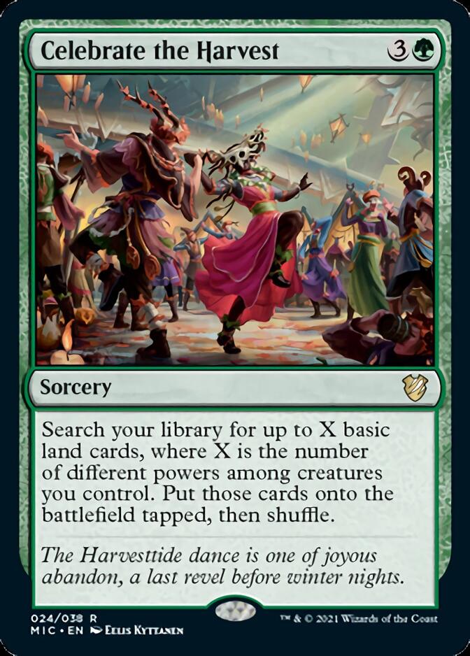 Celebrate the Harvest [Innistrad: Midnight Hunt Commander] | Webway Games