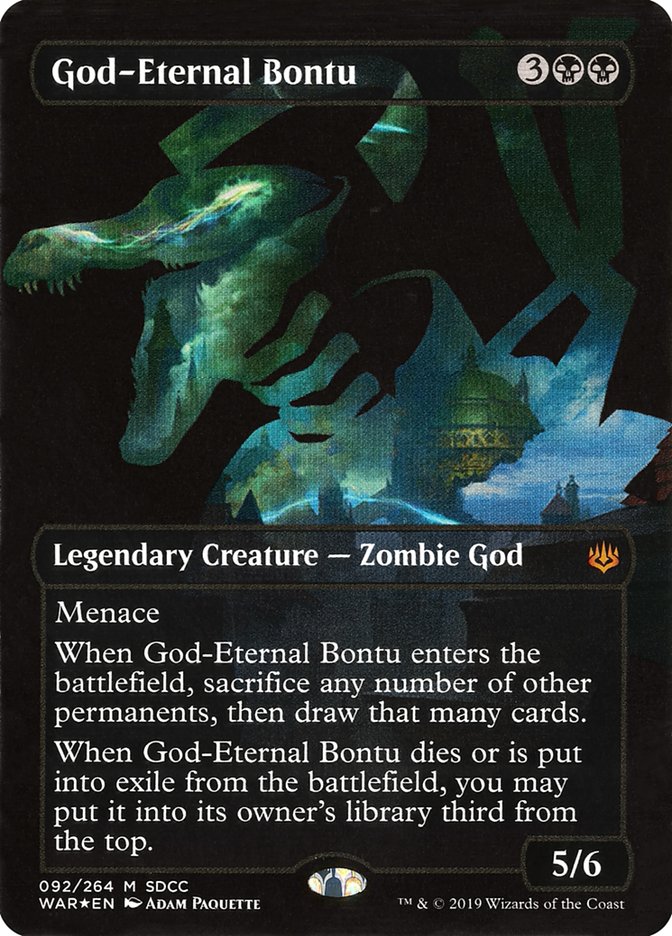 God-Eternal Bontu SDCC 2019 EXCLUSIVE [San Diego Comic-Con 2019] | Webway Games