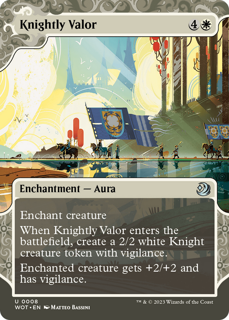 Knightly Valor [Wilds of Eldraine: Enchanting Tales] | Webway Games
