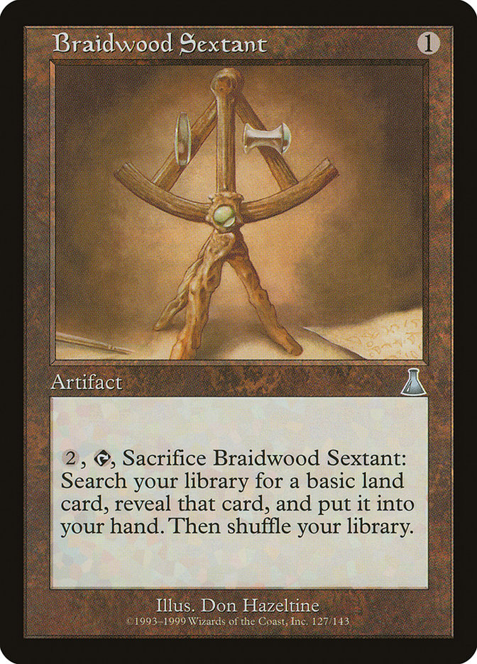 Braidwood Sextant [Urza's Destiny] | Webway Games
