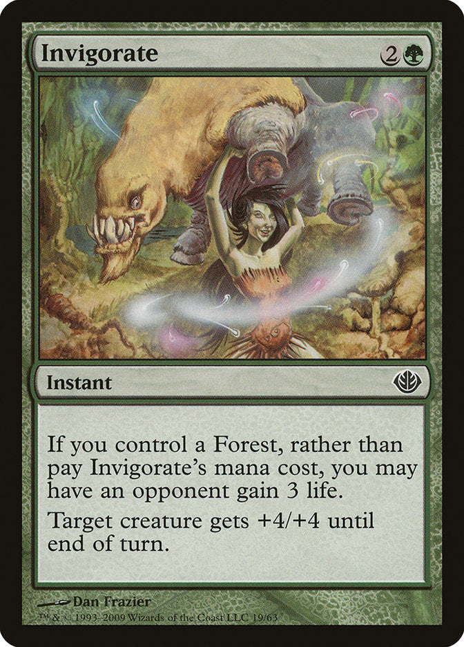 Invigorate [Duel Decks: Garruk vs. Liliana] | Webway Games
