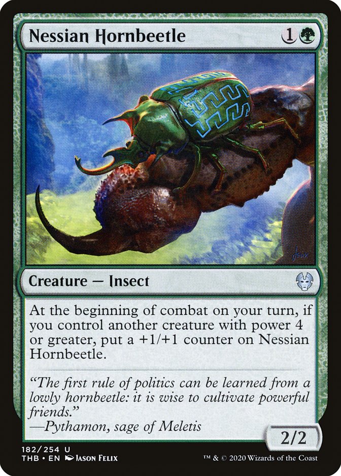 Nessian Hornbeetle [Theros Beyond Death] | Webway Games