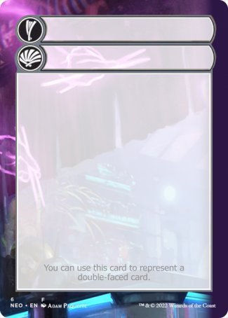 Helper Card (6/9) [Kamigawa: Neon Dynasty Tokens] | Webway Games